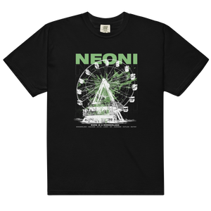 Neoni Wars in a Wonderland Tee Green