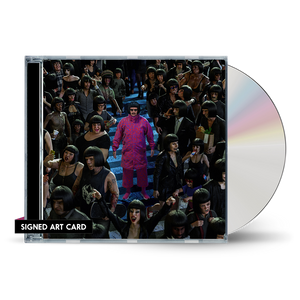 Alone In A Crowd Signed Art Card CD