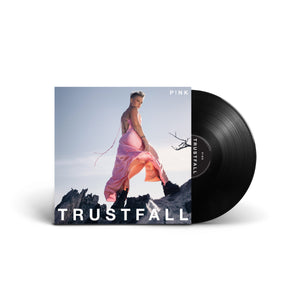 TRUSTFALL Wide Black Vinyl LP