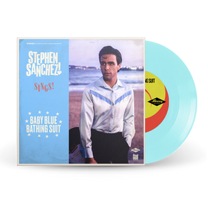 Baby Blue Bathing Suit b/w Good Vibrations 7" Vinyl (Blue)